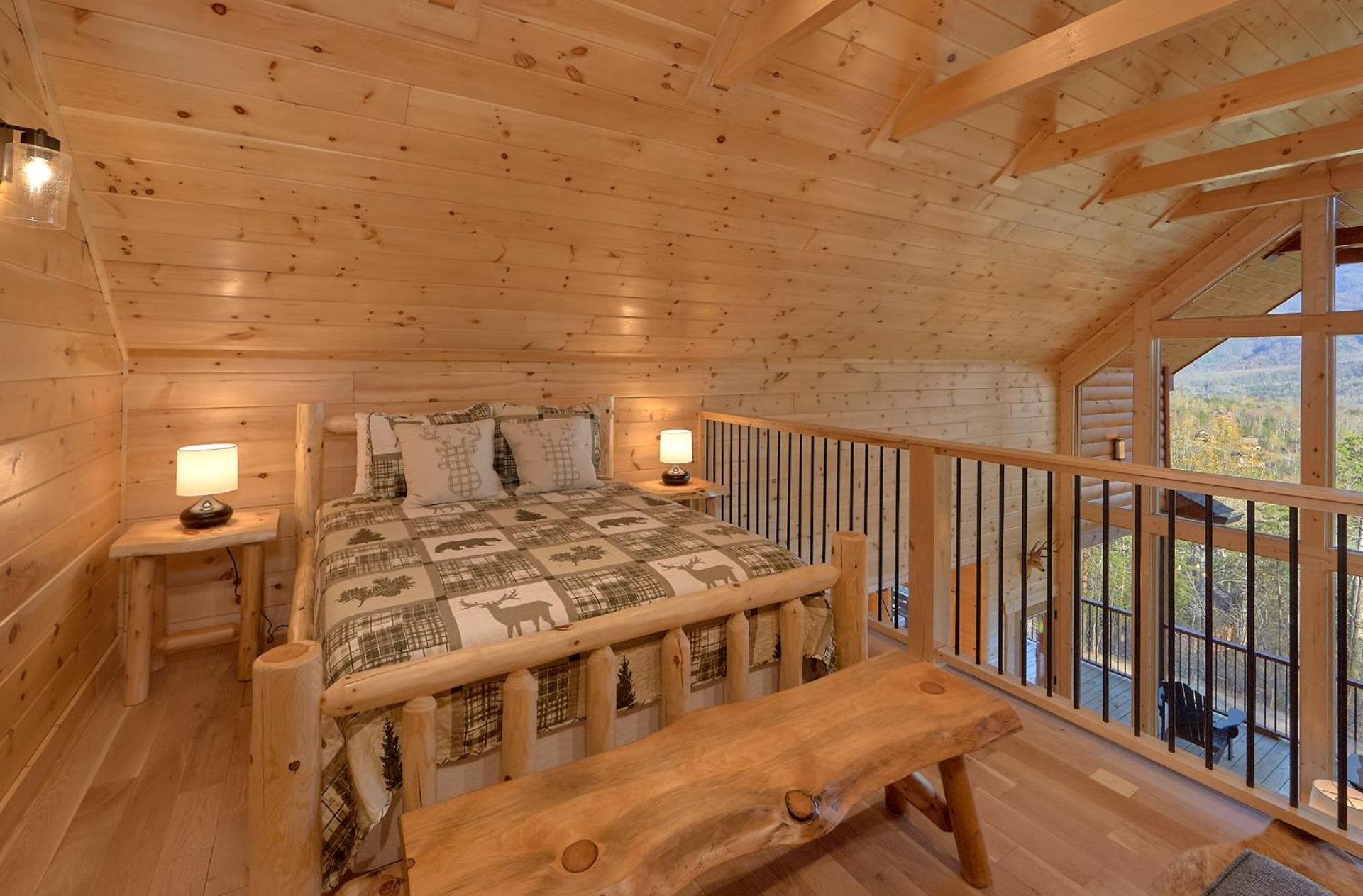 גטלינבורג Misty Mountain Adventure Lodge מראה חיצוני תמונה