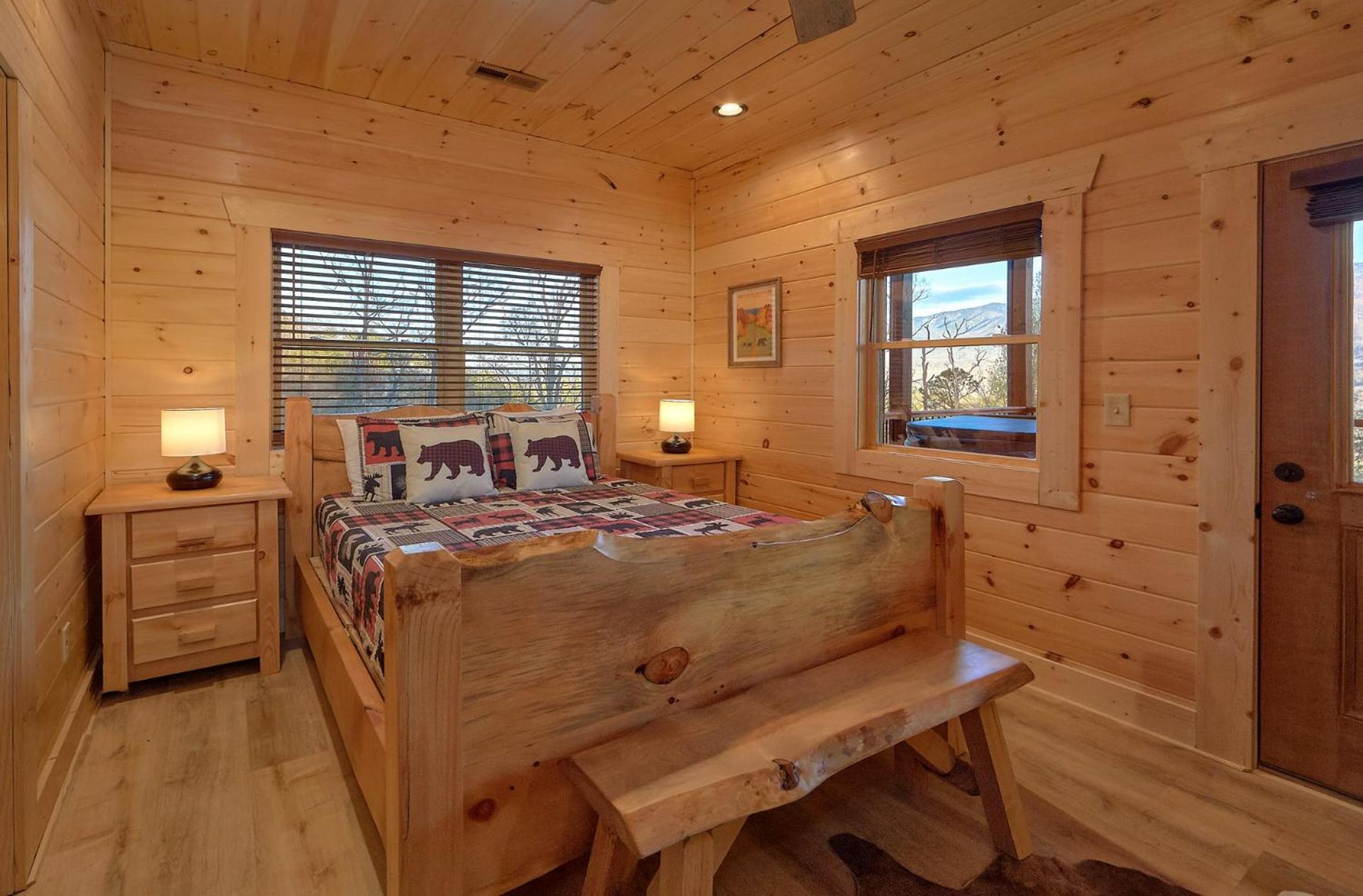 גטלינבורג Misty Mountain Adventure Lodge מראה חיצוני תמונה